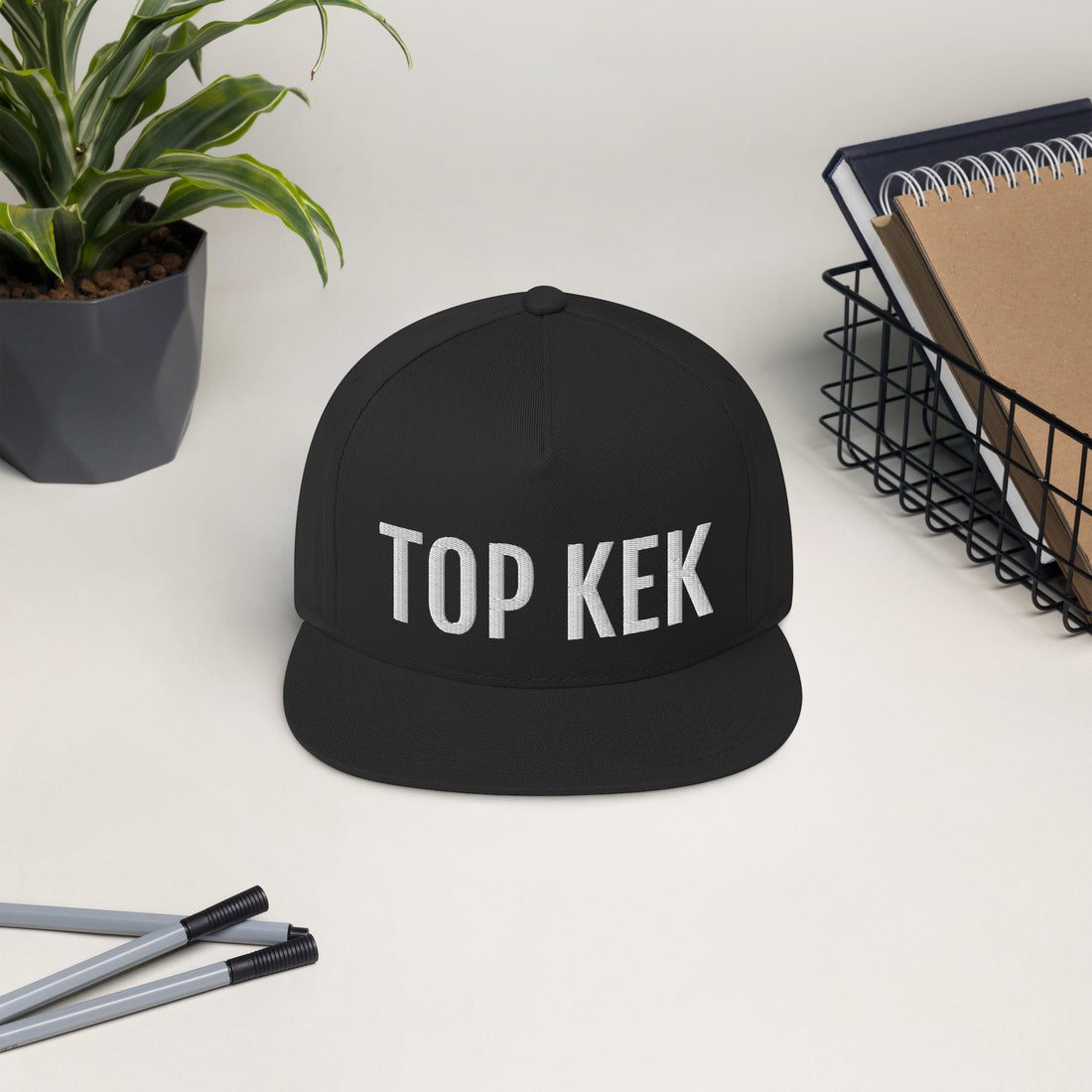 OG TOP KEK Hat - Black + Green Edition